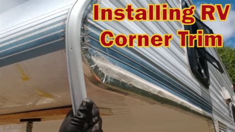 aluminum corner molding for campers.